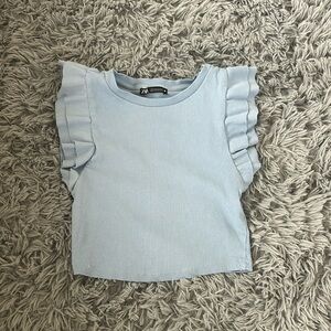 Blue Zara top, size Small